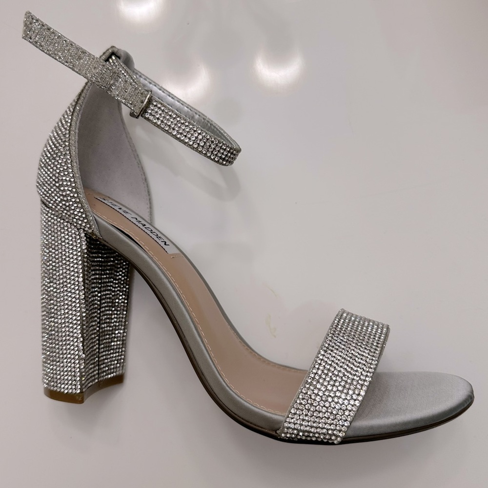 Steve Madden CARRSON RHINESTONES strappy heels!